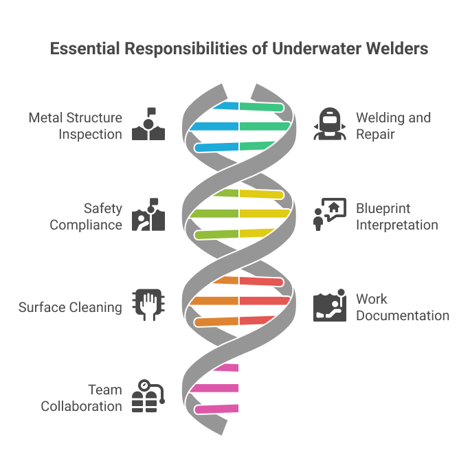 Responsibilities of Underwater Welders